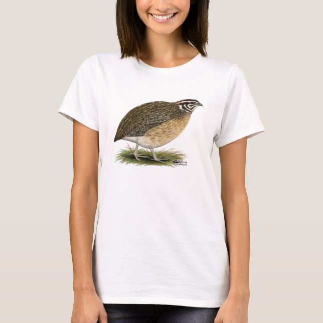 Camiseta Coturnix Pharaoh Quail (Anverso)