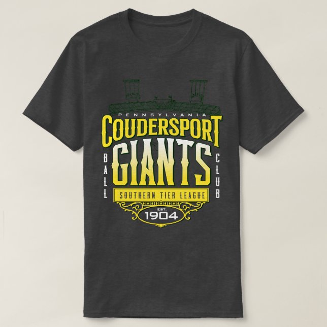 Camiseta Coudersport Giants (Diseño del anverso)