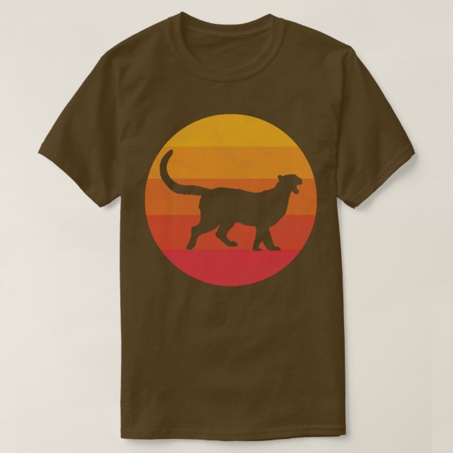 Camiseta Cougar (Diseño del anverso)