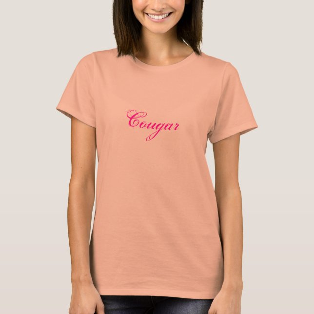 Camiseta Cougar (Anverso)