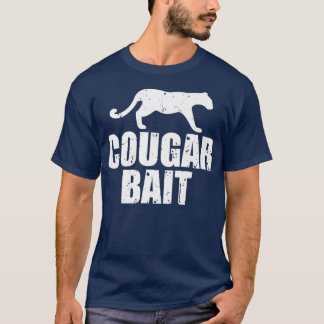 Camiseta Cougar Bait Funny Gift Cougar Caza