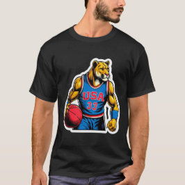CAMISETA COUGAR DE BALONCESTO DE LOS EE.UU. 2