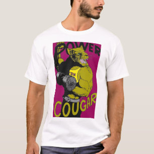 Camiseta COUGAR DE PODER DE LA ESCUELA SUPERIOR OAKTON (Vie