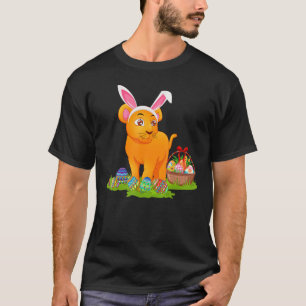 Camiseta Cougar Easter Egg Hung Bunny Cougar Easter Sund