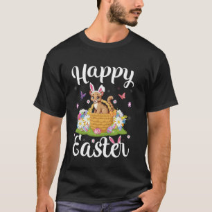 Camiseta Cougar Feliz búsqueda de huevos de Pascua Oreja de
