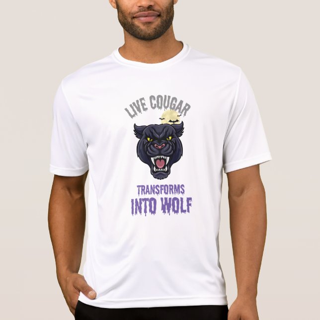 Camiseta cougar live  (Anverso)