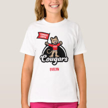 Camiseta Cougar Mascot Elemental de Timber Creek