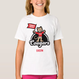 Camiseta Cougar Mascot Elemental de Timber Creek