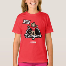 Camiseta Cougar Mascot Elemental de Timber Creek