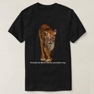 Camiseta Cougar o Mountain Lion o Puma T