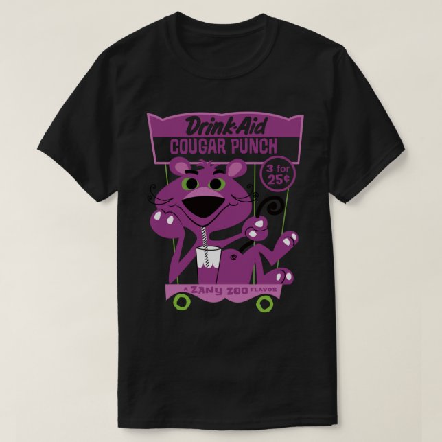 Camiseta Cougar Punch (Diseño del anverso)