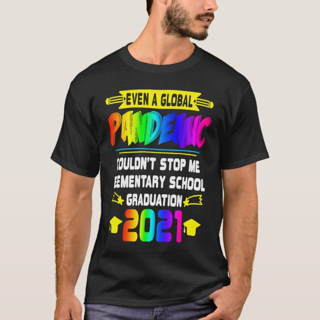 Camiseta Couldn't Stop Me Elementary School Degree Graduati (Anverso)
