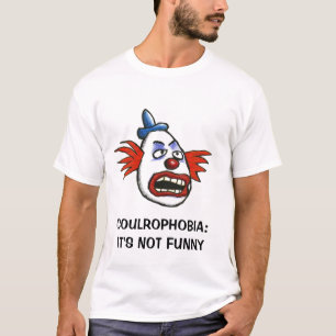 Camiseta Coulrophobia: No es divertido