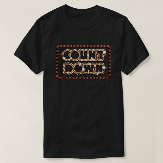 Camiseta Coundown australia music tv molly meldrum (Diseño del anverso)