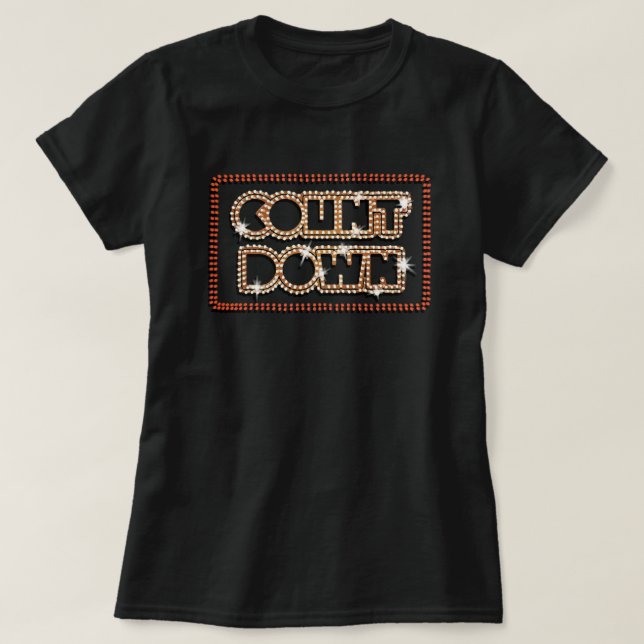 Camiseta Coundown australia music tv molly meldrum (Diseño del anverso)