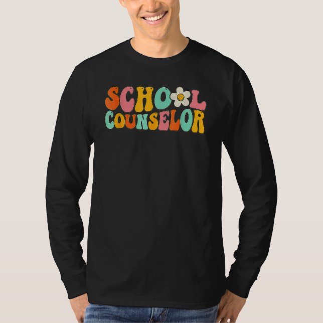 Camiseta Counseling Office School Guidance Groovy Back To S (Anverso)