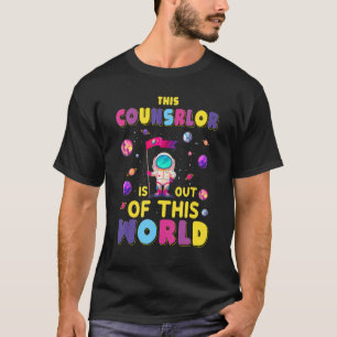 Camiseta Counselor  Back To School First Day Of School Astr