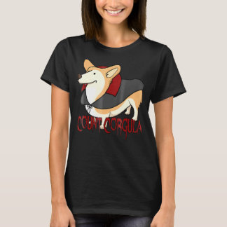Camiseta Count Corgula Halloween Corgi Dog Vampire Dracula