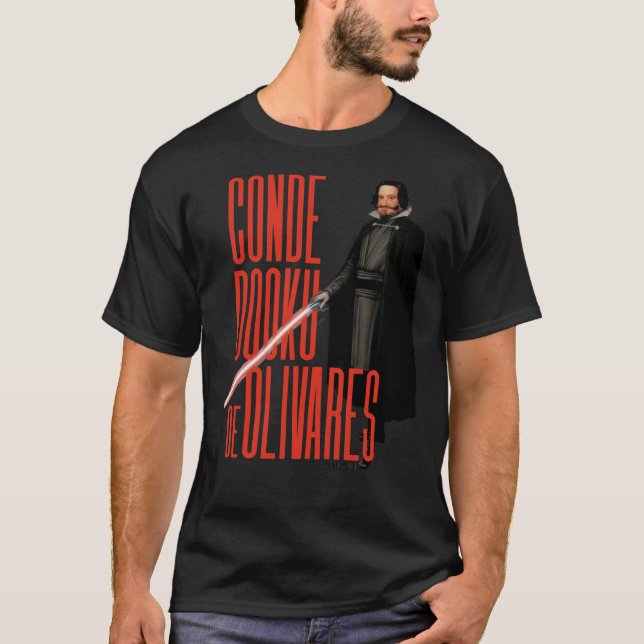 Camiseta Count Dooku De Olivares   (Anverso)