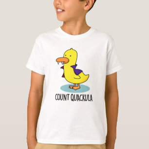 Camiseta Count Quackula Funny Duck Pun