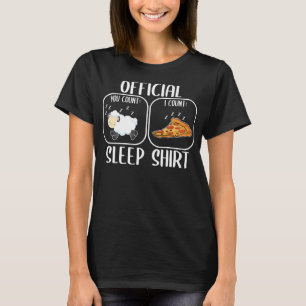 Camiseta Count Sheep Pizza Sleepshirt