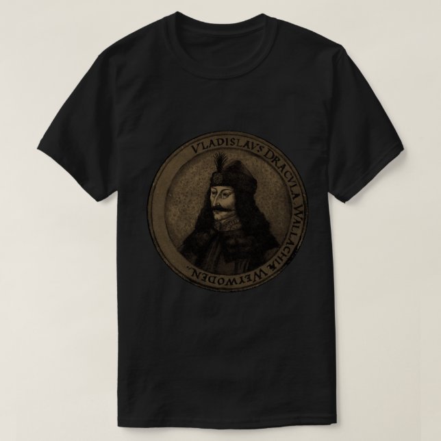 Camiseta Count Vlad Dracula (Diseño del anverso)