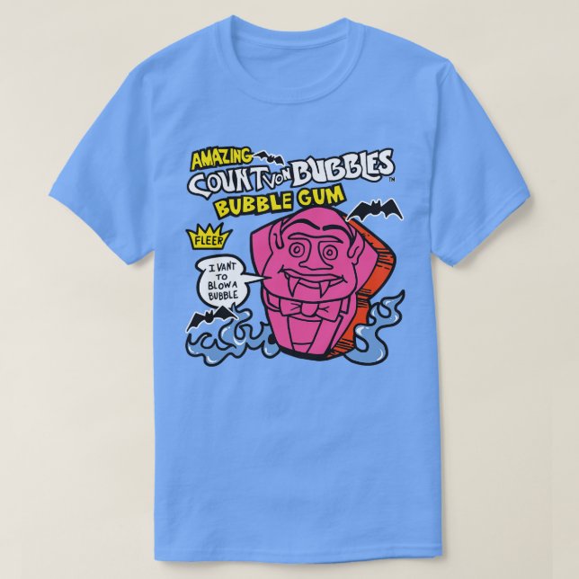 Camiseta Count Von Bubbles (Diseño del anverso)