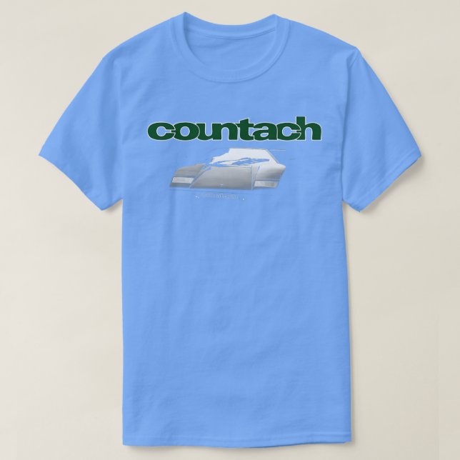 Camiseta countach (Diseño del anverso)