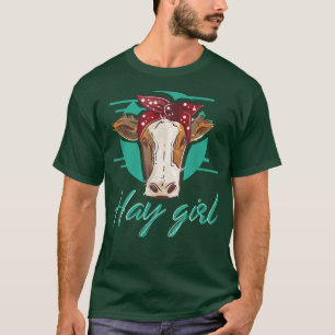 Camiseta Country Farmer I Cow Lovers I Heifer I Cattle Cow