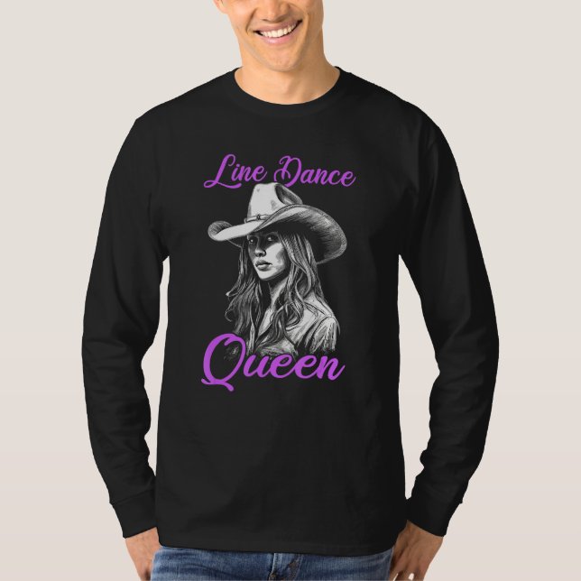 Camiseta Country Music Line Dancing Line Dance 2 (Anverso)
