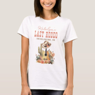 Camiseta Country Western Last Rodeo Bachelorette Weekend