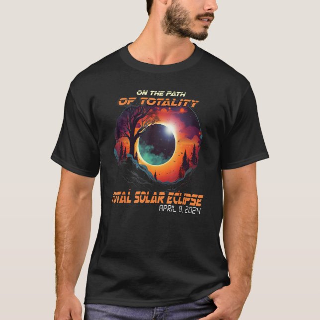 Camiseta Countryside On The Path Of Totality Total Solar Ec (Anverso)