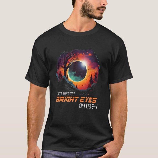 Camiseta Countryside Total Solar Eclipse 2024 Turn Around B (Anverso)