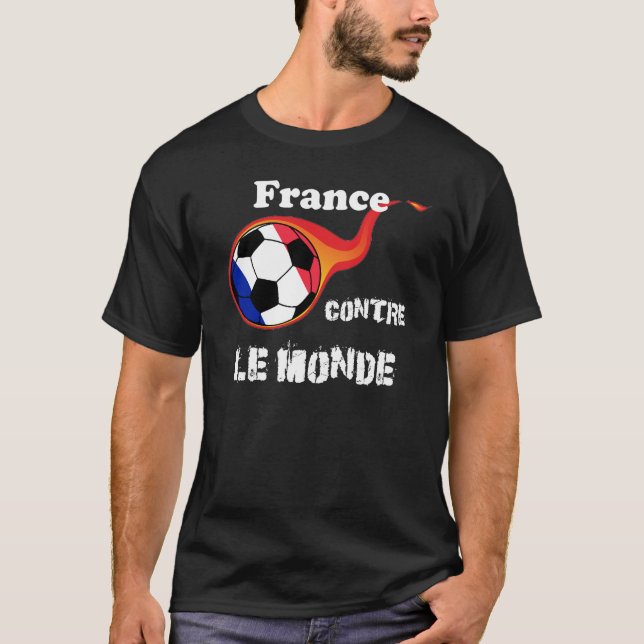 Camiseta Coupe du Monde - Francia vs Le Monde (Anverso)