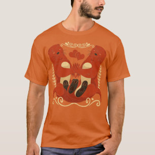 Camiseta Couple Otters