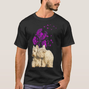 Camiseta Couple Westies Dandelion El día de San Valentín