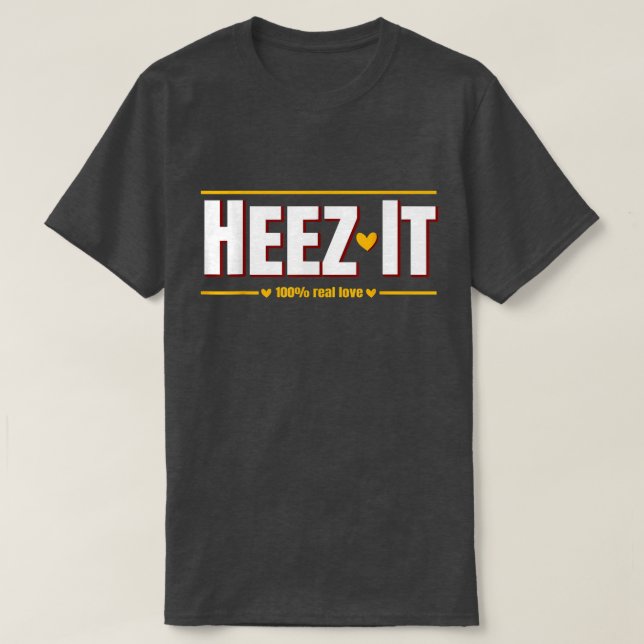 Camiseta Couples Sheez-It Heez-It Matching Couple Valentine (Diseño del anverso)