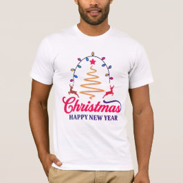 Camiseta Couples Xmas Tee – Matching Xmas  Tree Shirt
