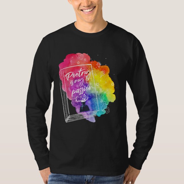 Camiseta Couplet Rhymes Lyrics Elegy Passionate Poetic Quot (Anverso)