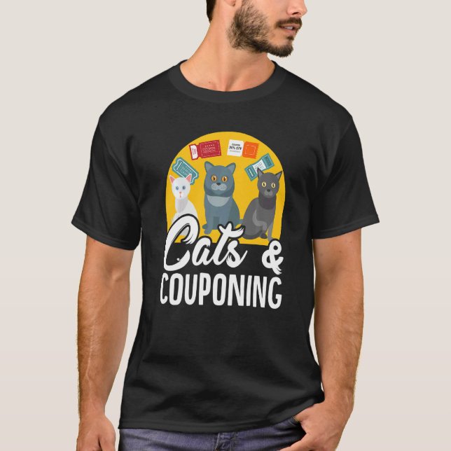Camiseta Couponer Couponing Cats & Couponing (Anverso)