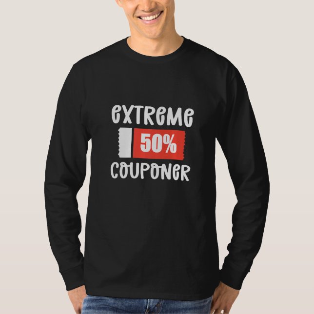 Camiseta Couponing Beginner Extreme Couponer (Anverso)