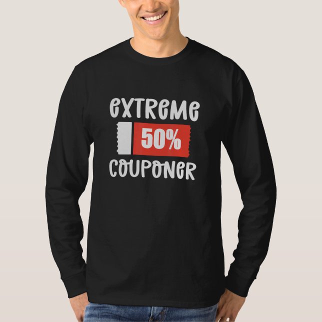 Camiseta Couponing Beginner Extreme Couponer (Anverso)