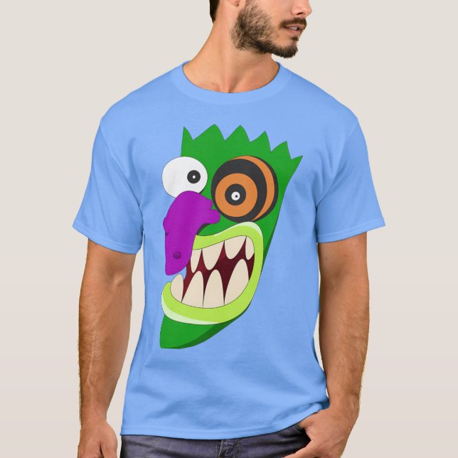 Camiseta Courage the Cowardly Dog Characters funny (Anverso)