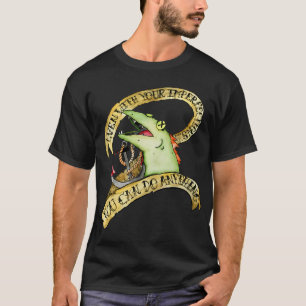 Camiseta Courage The Cowardly Dog Inspirational Bañera Fis