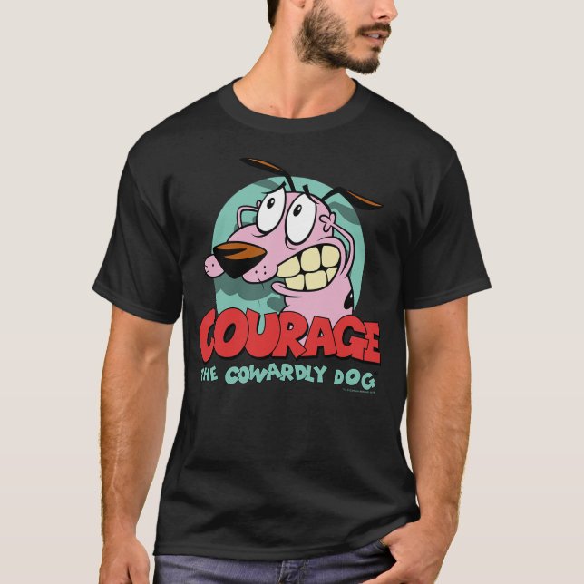Camiseta Courage the Cowardly Dog Scardy Dog (Anverso)