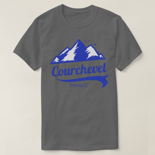 Camiseta Courchevel ski Savoie France 1 (Diseño del anverso)