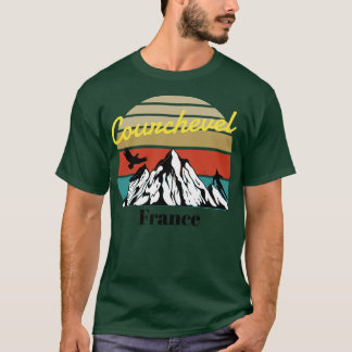 Camiseta Courchevel ski Savoie Francia