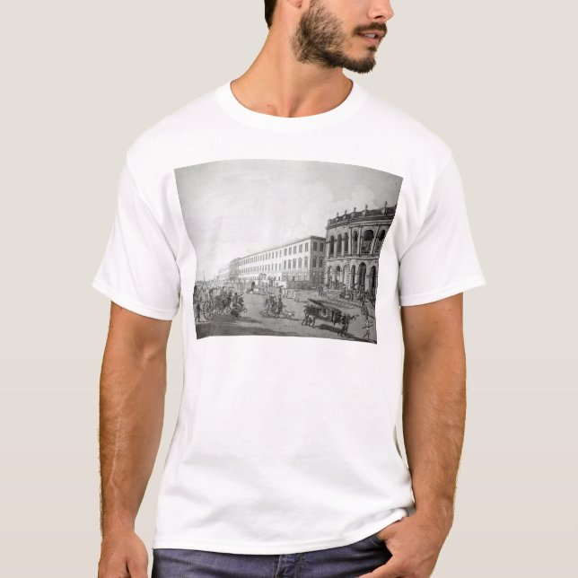 Camiseta Court del alcalde y el edificio de los escritores (Anverso)