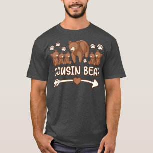 Camiseta cousin bear 5 cub , cousin bear tee shirt boys