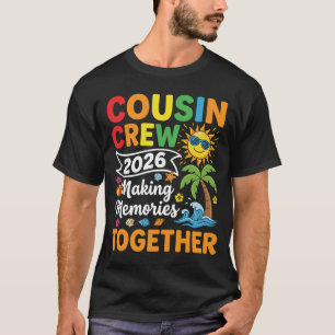 Camiseta Cousin Crew 2026 Creando Recuerdos Juntos